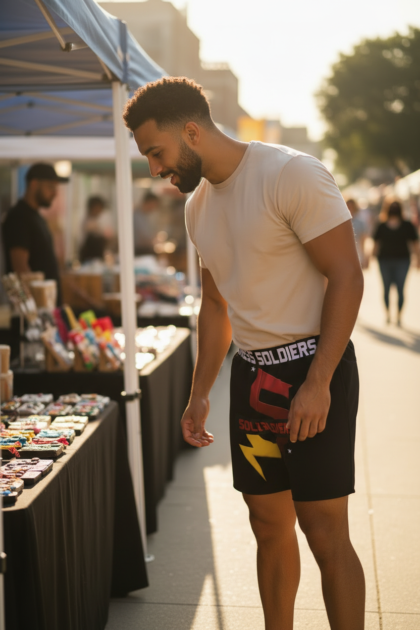 All-Over Print Unisex Athletic Shorts