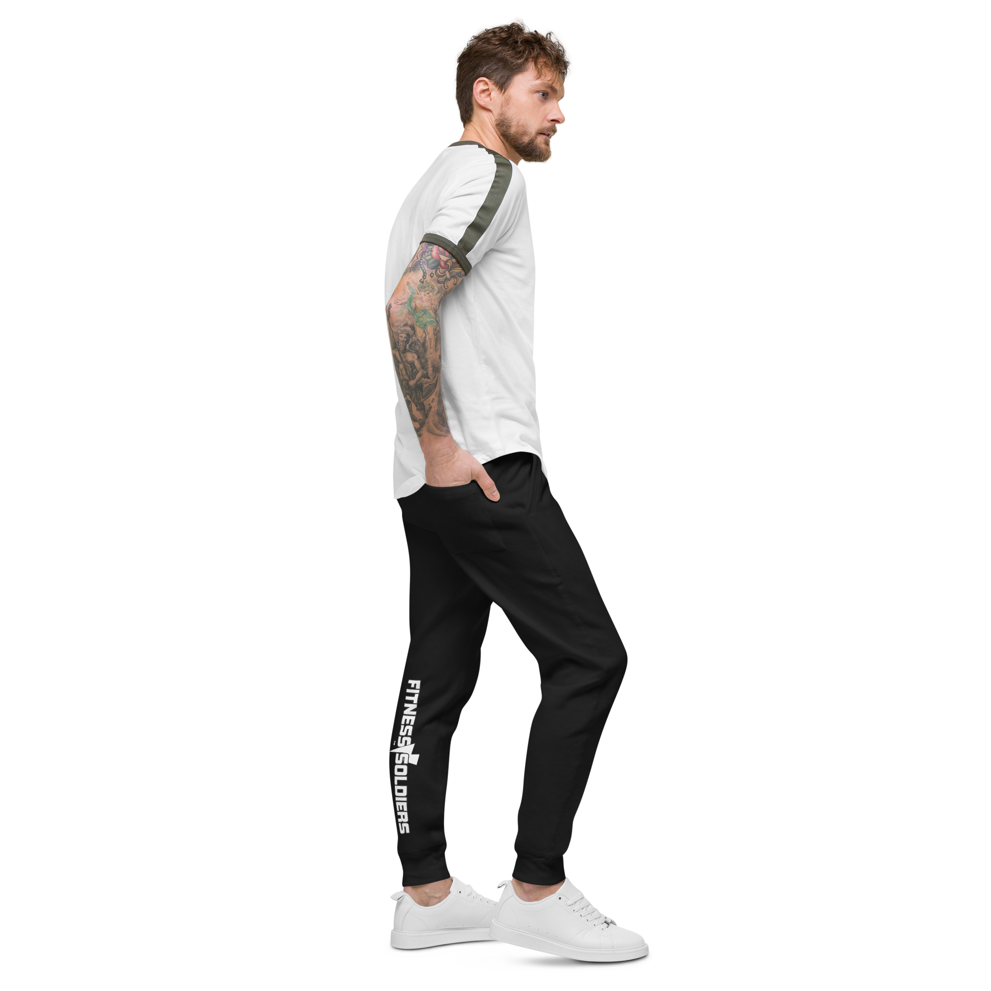 FitnessSoldiers Unisex Fleece Sweatpants