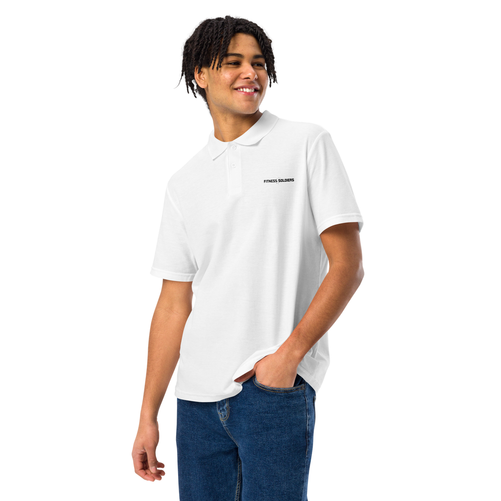 FitnessSoldiers Unisex Pique Polo Shirt
