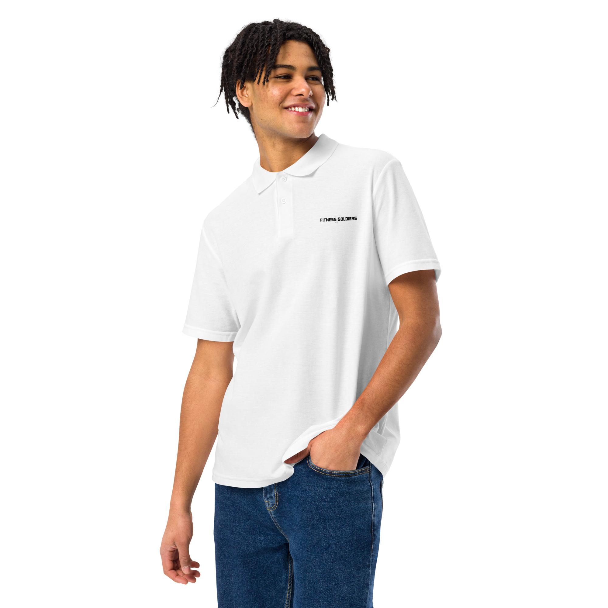 FitnessSoldiers Unisex Pique Polo Shirt